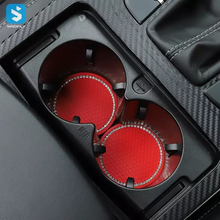 Load image into Gallery viewer, Bling Car/Table Cup Coasters. Non slip.