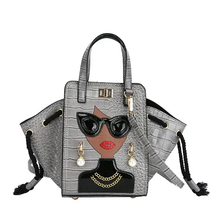 Load image into Gallery viewer, Crosby face purse (3 different Colors)