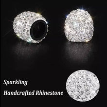 Load image into Gallery viewer, Rhinestone Air Valve caps - (4 Different Colors)