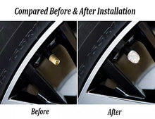 Load image into Gallery viewer, Rhinestone Air Valve caps - (4 Different Colors)