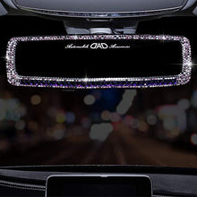 Load image into Gallery viewer, Bling Rear view Mirrors (Snap On) - White-White Opal- Purple-Pink | Bling Things
