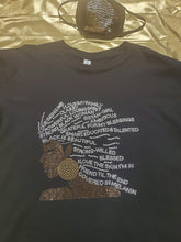 Load image into Gallery viewer, Strong Women Bling Shirt set (2 colors)