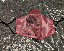 Load image into Gallery viewer, AKA shirt set with Deep Green and Pink (On Pink or Black)