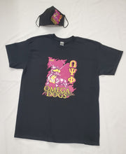 Load image into Gallery viewer, Men's Omega Dogs Fraternity shirt set (Black)