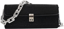 Load image into Gallery viewer, Rhinestone Chain Purse (2 Colors)