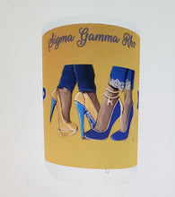 Load image into Gallery viewer, Sigma Gamma Rho &quot;  High Heels&quot; &quot; Cup and License plate
