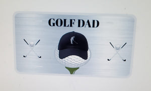 Men's (Golf DAD) + (GOLF KING)License Paltes