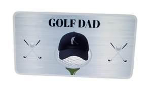 Men's (Golf DAD) + (GOLF KING)License Paltes