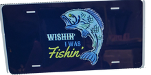 Load image into Gallery viewer, Men&#39;s/Womens&#39;s  FISHING - License Plates
