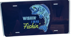 Men's/Womens's  FISHING - License Plates