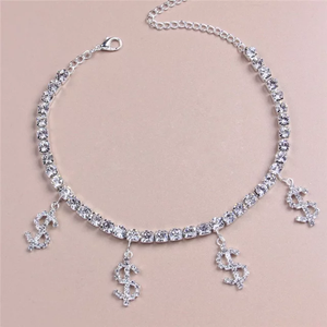 Dollar Symbol Anklets (2 Colors)