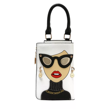 Load image into Gallery viewer, Fun Face Crosby Purse (6 different Colors)
