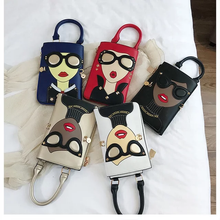 Load image into Gallery viewer, Fun Face Crosby Purse (6 different Colors)
