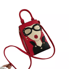 Load image into Gallery viewer, Fun Face Crosby Purse (6 different Colors)
