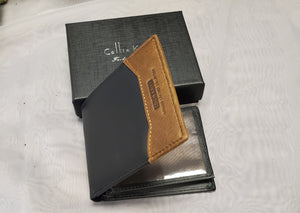 Men's Genuine Leather Wallets (2 Colors) (Sale)