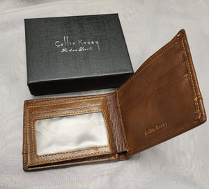 Men's Genuine Leather Wallets (2 Colors) (Sale)