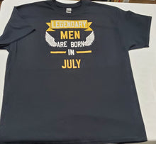 Load image into Gallery viewer, Men&#39;s Legendary Birthday shirt
