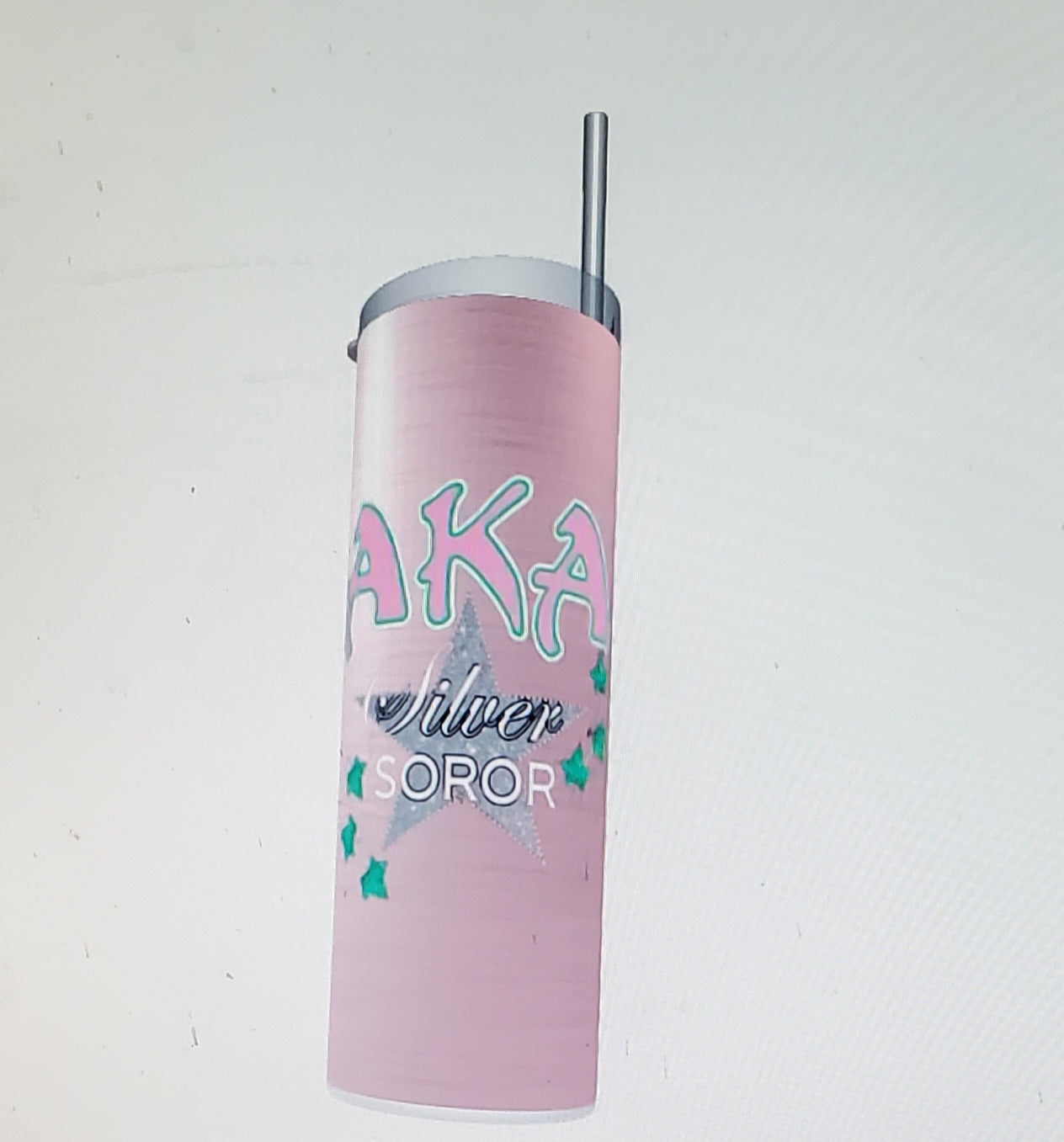 AKA Silver Soro Tumbler – BlingThingsByTange