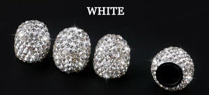 Rhinestone Air Valve caps - (4 Different Colors)