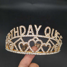 Load image into Gallery viewer, Bling Birthday Queen Shirt set (6 Colors)
