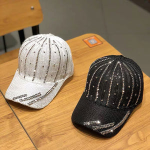 Embroidered Bling Caps