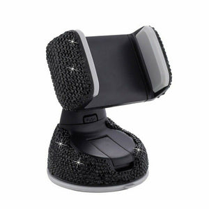 3 in 1 Rhinestone Cell Phone Holders for Car or Office