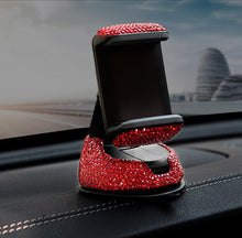 Load image into Gallery viewer, 3 in 1 Rhinestone Cell Phone Holders for Car or Office
