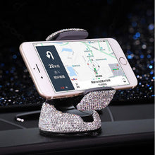 Load image into Gallery viewer, 3 in 1 Rhinestone Cell Phone Holders for Car or Office
