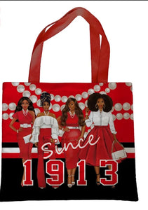 DELTA SIGMA -Tote Bag- (Pearls)