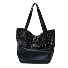 Load image into Gallery viewer, Fashion Rivet Large Capacity Women Shoulder Bag | Bling Things
