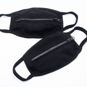 Zippered Face masks (3 Colors)