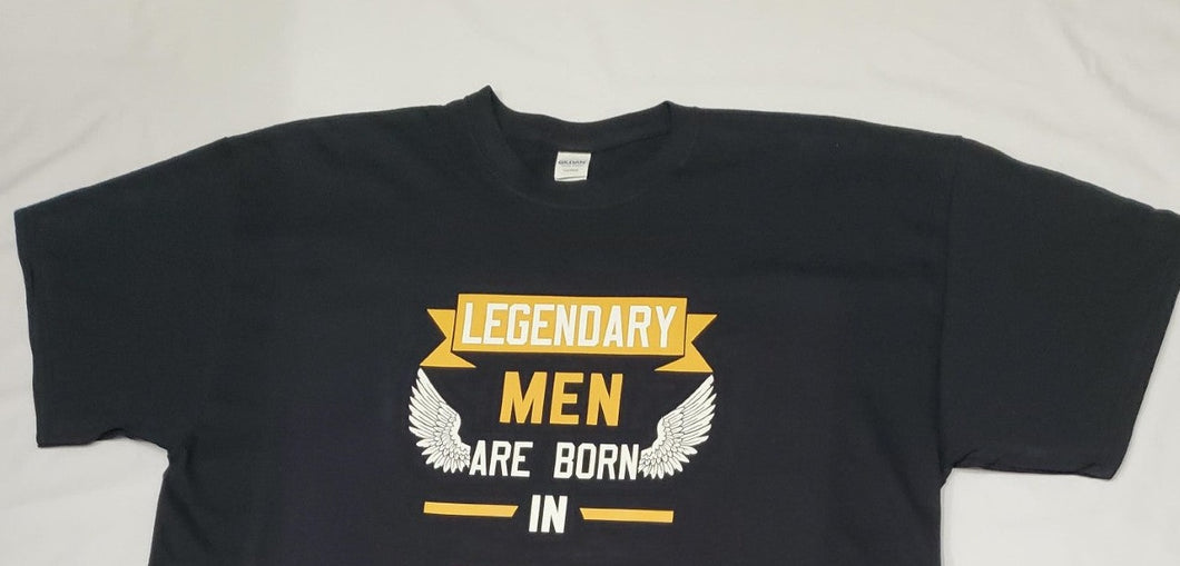 Men's Legendary Birthday shirt