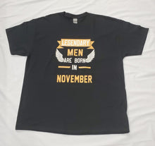 Load image into Gallery viewer, Men&#39;s Legendary Birthday shirt
