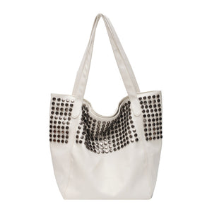 Purse  Studded Large Capacity Shoulder bag - (3 Colors) Over 40 % OFF