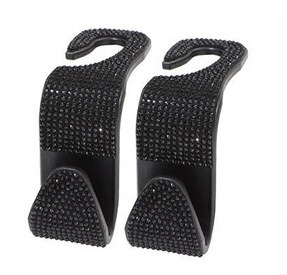 Rhinestone Car Seat Headrest Hooks