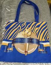 Load image into Gallery viewer, Sigma Gamma Rho- Tote Bag (Torch)
