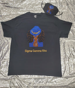 Sigma Gamma Rho Lady shirt set