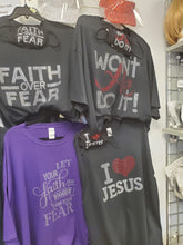 Load image into Gallery viewer, I Love Jesus - Bling T-Shirt Set/Shirt Only (2 other Spiritual designs)
