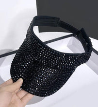 Load image into Gallery viewer, Rhinestone Sun Visors (7 Different Colors)
