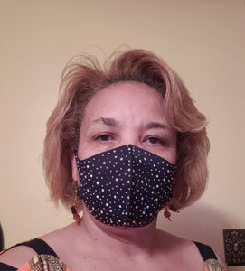 Spotted Rhinestone Face masks | Bling Things