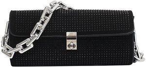 Rhinestone Chain Purse  (2 Colors)