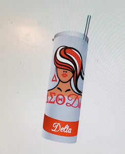 "Delta Diva" Tumbler