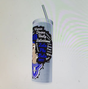 "Zeta Soro " Afro Tumbler