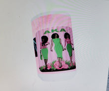 Load image into Gallery viewer, &quot;Pink and Green Sisters&quot; Cup
