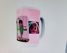 Load image into Gallery viewer, &quot;Pink and Green Sisters&quot; Cup
