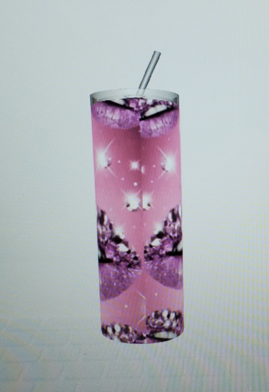 Be Light Pink Diamond Tumbler