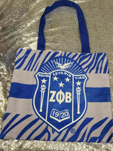 Load image into Gallery viewer, Zeta Tote Bag - (Crest)
